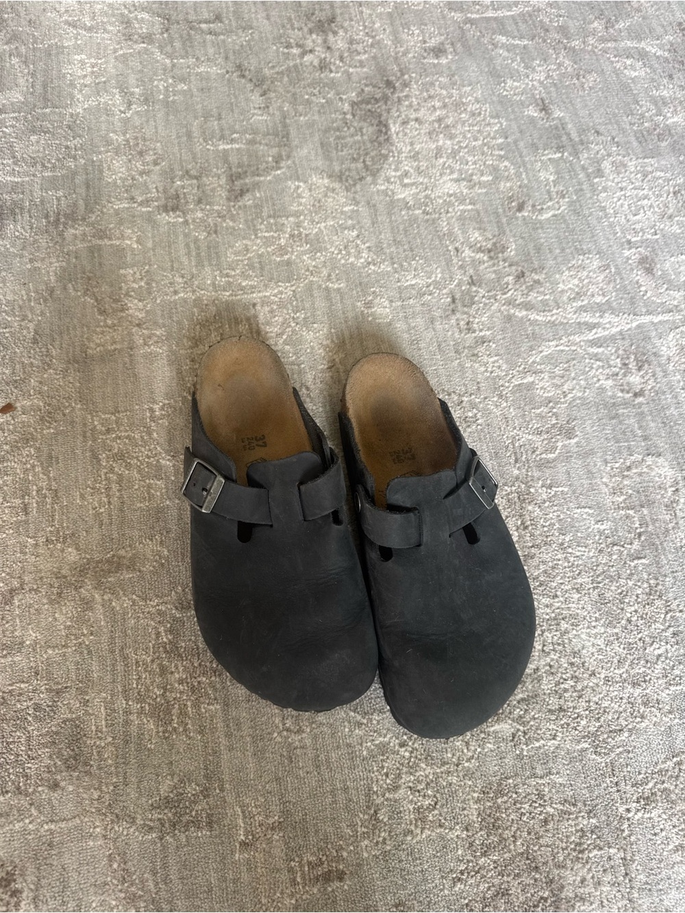 Black Suede Birkenstocks